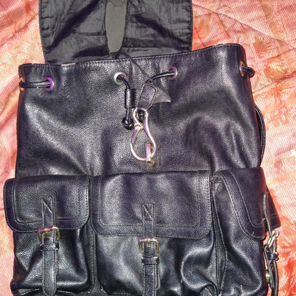 Leather Backpack